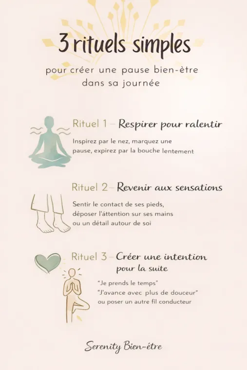 🌿 3 rituels simples pour créer une pause bien-être dans sa journée, Golfe de Saint-Tropez, Serenity Bien-Être